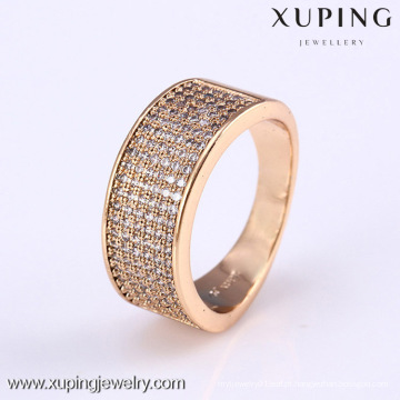 11802- Xuping mais novo Design Gold Jewellery Rings Trendy